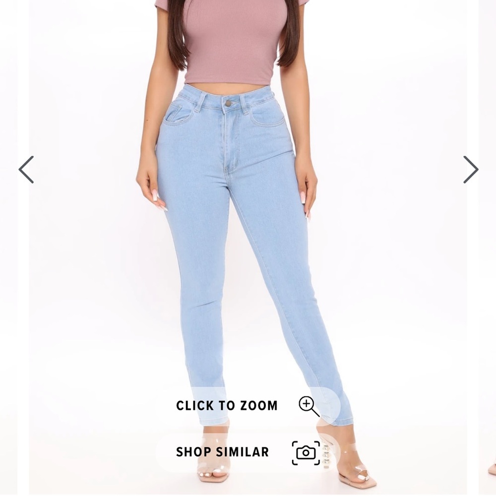 High waist jeans